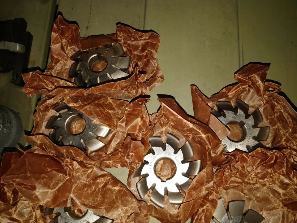 Modulfräser Zahnradfräser M8.5 modul 8.5 stückweise N 1-7 gear cutter - Bild 1 von 4