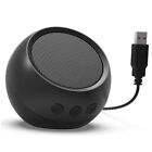 [] USB Computer Speakers for Desktop, PC, Laptop, Small Plug-N-Play Single