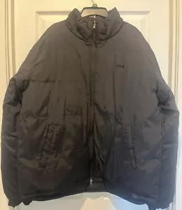 JEEP Reversable Puffer Jacket Blk XXL - Picture 1 of 18