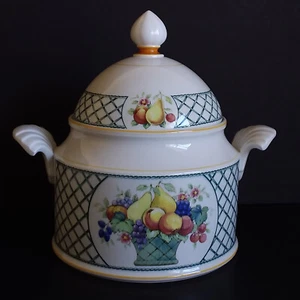 Vintage Villeroy & Boch "Basket" Pattern Tureen made in Germany NEW - Picture 1 of 14