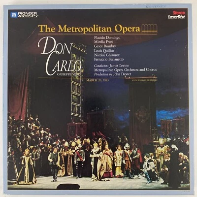 The Metropolitan Opera Don Carlo March 26 1983 Laser Disc - Image 1 of 4