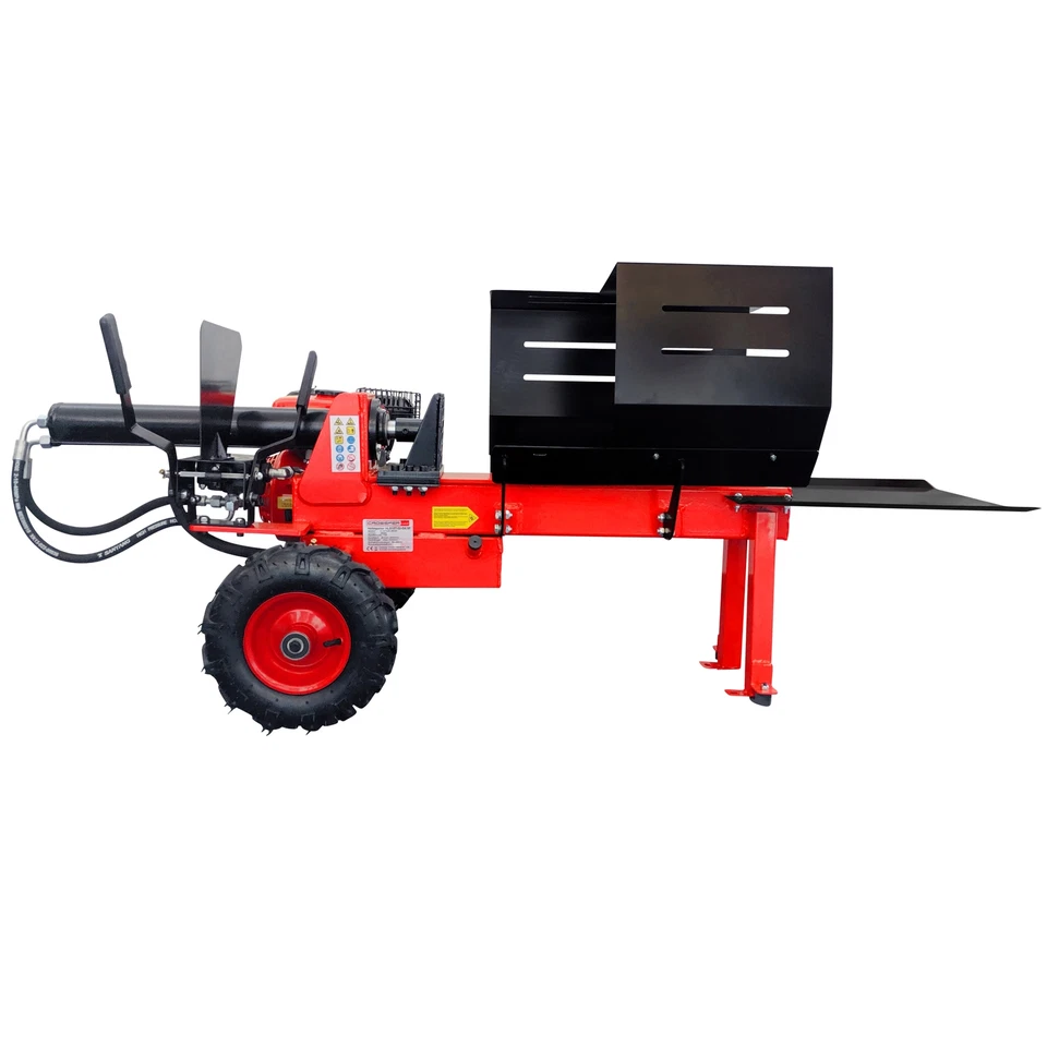 CROSSFER Holzspalter 12 Tonnen 6,5PS Benzinmotor 52cm Spaltlänge für Brennholz - Bild 1 von 4
