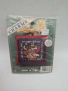 Dimensions Cherished Charms Kit 72367 My Cat Is Just A Angel 1997 Sellado - Imagen 1 de 3