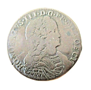 MONACO- 1734-PEZZETTA - COPPER -RARE - Picture 1 of 2