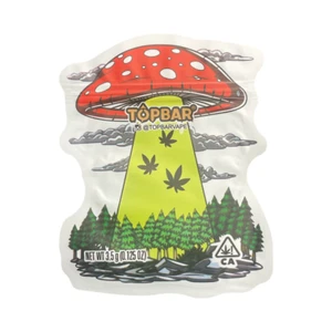 Candy Bags 3.5g, Smell Proof Candy Pouches, Food Cookie Shape Bags (Design 118) - Picture 1 of 3