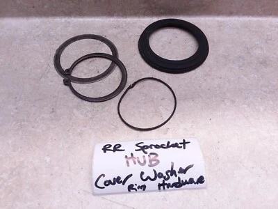 Honda 250 XL250 XL250S Rear Sprocket Hub Washer Snap Ring Cover Lot 1980 ANX-C44 Foto 1 de 3