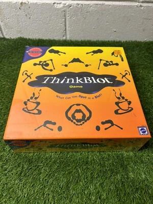 THINKBLOT GAME  MATTEL 1999 WHAT CAN YOU SPOT IN THE BLOT BRAND NEW SEALED sh1 - Image 1 of 4