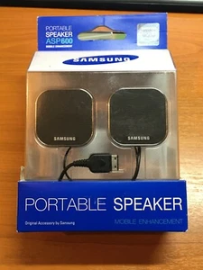 Samsung Genuine Mobile Phone Portable Speakers ASP600 - New & Boxed - Picture 1 of 2