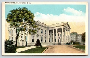 Postcard White House, Washington, D.C. Exterior View Circle Drive - Picture 1 of 2
