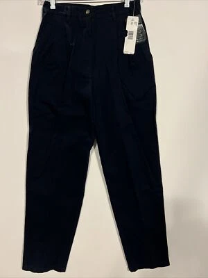 Pantalones a Cuadros De Colección Ralph Lauren/Nordstrom Para Mujer Azul Marino Nuevos con Etiquetas Foto 1 de 4