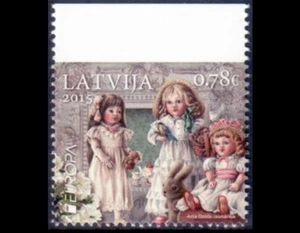 2015 Europa - Latvia - stamp from booklet - Foto 1 di 1