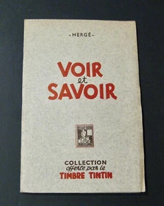 Hergé Chromos L'aérostation série 1 sous farde d'époque TBE - Imagen 1 de 2