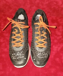 Pablo Sandoval San Francisco Giants Signed & Inscribed Game Worn UA Cleats w/PSA - Picture 1 of 14