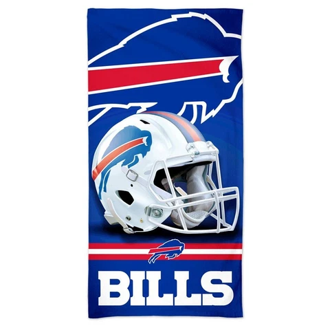 BUFFALO BILLS HELMET 30"X60" SPECTRA BEACH TOWEL NEW WINCRAFT 👀 Cover