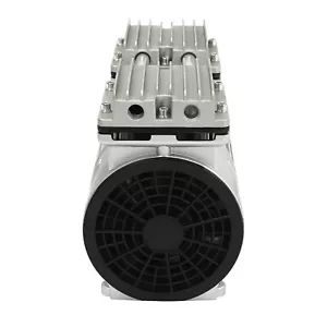 Compressore Pompa Aria Senza Olio 550W Testa Pompa Vuoto Piccola Aria Muta 125L/min 4,5CFM - Foto 1 di 14