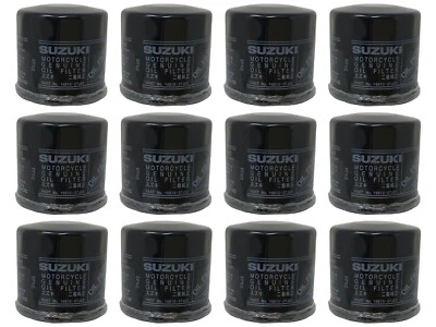 Paquete de 12 filtros de aceite Suzuki OEM 16510-07J00 Foto 1 de 4