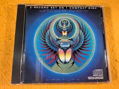 F9-91 JOURNEY Captured - 1981 - CGK 37016 - 2-RECORD SET ON 1 CD - ROCK / POP - Imagem 1 de 4
