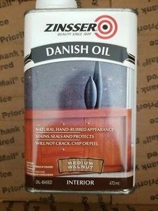 Zinsser Rustoleum Danish Oil Medium Walnut 473 ml - Picture 1 of 2