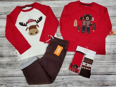 Gymboree Boys' Holiday Christmas Outfit NWT Size 7 - Image 1 of 4