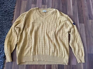 Joop Herren Strickpullover Größe 52 100% Baumwolle Gelb - Bild 1 von 4