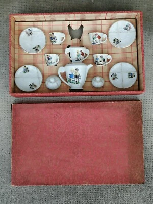 Ancienne dînette porcelaine  boîte - Photo 1/4