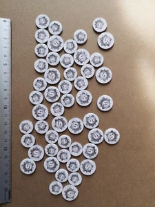 LOT COMMANDEMENT TOKENS/ TIDE OF IRON/L'AUBE D'ACIER M238 - Imagen 1 de 1
