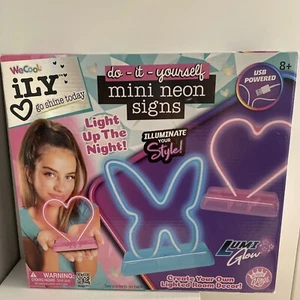 NEW We Cool iLY Do-it-Yourself Mini Neon Signs Kit, Activity Kings, Ages 8+ - Picture 1 of 3
