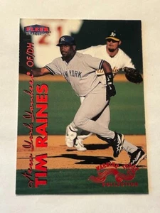 1999 Fleer Tradition Warning Track #535W Tim Raines - Picture 1 of 2