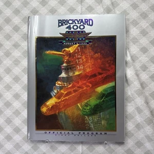 Vintage 1995 Brickyard 400 Official Program Original Starting Lineup/Scorecard - Picture 1 of 11