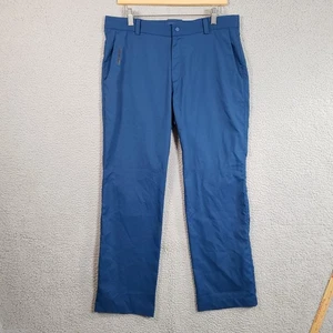 Nike Golf Tour Performance Dri Fit Pants Mens 34x30 Blue Straight Leg 509737-450 - Picture 1 of 15