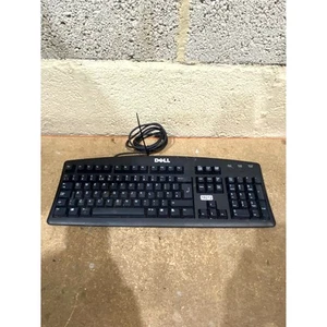 Dell AQ6-7D20 Keyboard Black Wired PS/2 QWERTY (Standard) Compact for Computer - Picture 1 of 12