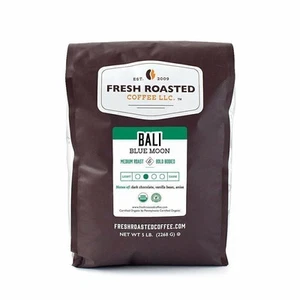 Bali Blue Moon | Organic Whole Bean 5 LB | Fresh Roasted Coffee - Picture 1 of 6