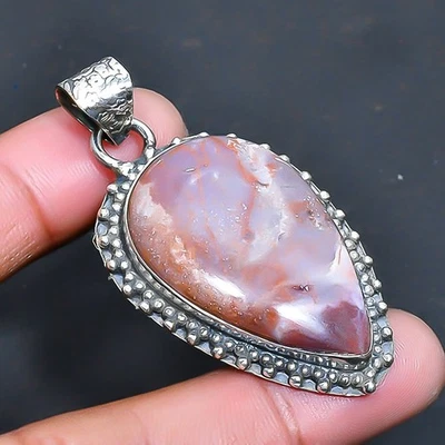 Colgante de piedras preciosas de piedra solar hecho a mano joyería 2,08" t590 Foto 1 de 3