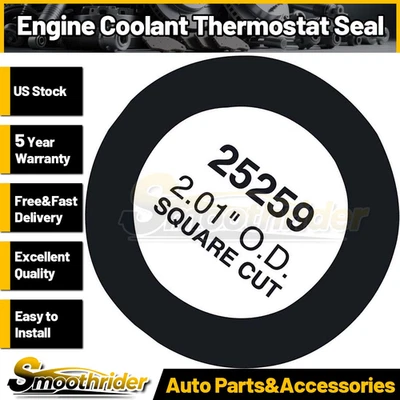 Sello termostato refrigerante motor Gates para Toyota Land Cruiser 1971-1990 1991 1992 Foto 1 de 3