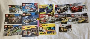 Lego Anleitung Bücher LOT x14 DC Comic Scooby-Doo Star Wars Speed Champ - Bild 1 von 8