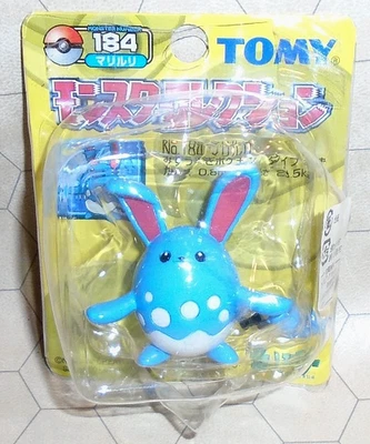 Figura Pokemon Azumarill 2" Fuera de existencia Takara Tomy Serie Amarilla #184 - Importación de Japón Foto 1 de 4