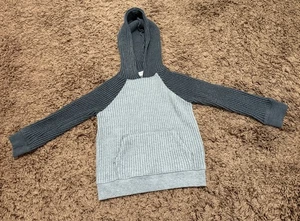 Cat & Jack grau Kleinkind Hoodie Größe 3T weiche Baumwollmischung Sweatshirt - Bild 1 von 11