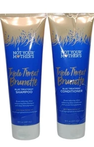 NOT YOUR MOTHER’S Triple Threat Brunette Shampoo & Conditioner 8 Oz DISCONTINUED - Picture 1 of 3