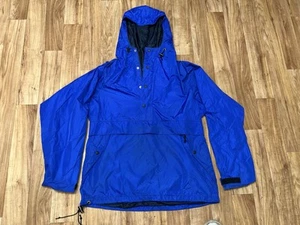 Giacca antipioggia REI uomo XL blu giacca a vento con cappuccio impacchettabile escursionismo leggera - Foto 1 di 7