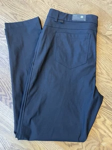 VRST Limitless Commuter 5 Pocket Athletic Slim Fit Pants Men's 36x32  Black - Picture 1 of 5