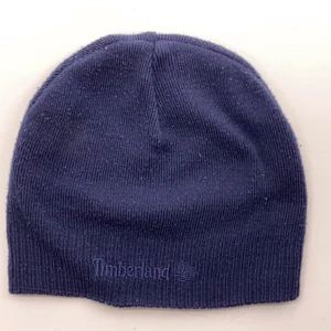 Timberland Blue with Blue Embroidery Winter Beanie Cap - Picture 1 of 7