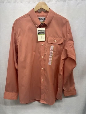 Camisa Duluth Trading Co COOLMAX Arrugas Calce Relajado Para Hombres L Cuadros Nueva con Etiquetas Foto 1 de 4