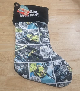 Neu! 18" Star Wars Comic Weihnachten Feiertag Strumpf - Bild 1 von 3
