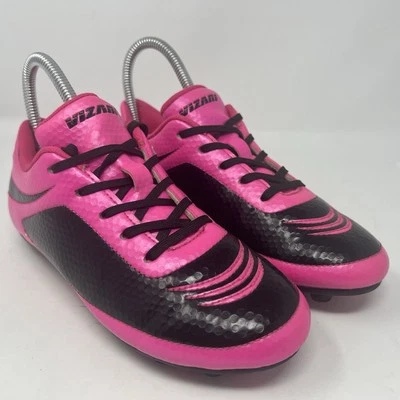 Botines de fútbol VIZARI Infinity FG talla 3,5J para niños y niñas - rosa/negro usados, GC Foto 1 de 4