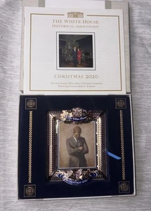 White House Historical Association JFK Christmas 2020 Ornament in Box - Bild 1 von 4