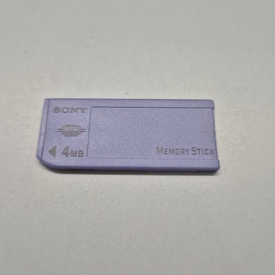 Sony Memory Stick 4MB - Image 1 of 2