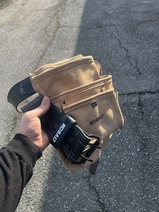 Kobalt Leder Werkzeuggürtel und Tasche - Bild 1 von 4