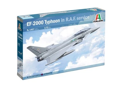 ITALERI 1457  EF-2000 TYPHOON in R.A.F. service scala 1:72 cod. 1457 - Immagine 1 di 4