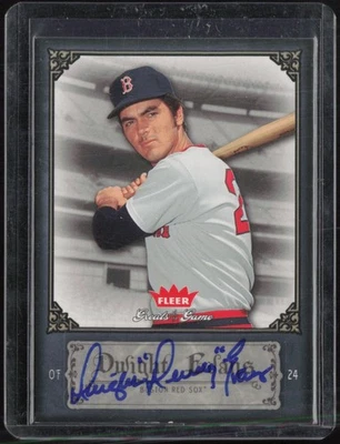 2006 Fleer Greats of the Game #32 Dwight Evans Auto Autograph - Image 1 of 2