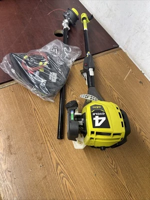 RYOBI 4-Stroke 30 cc Attachment Capable Straight Shaft Gas Trimmer - Image 1 of 4